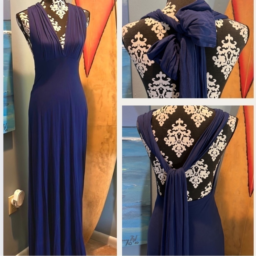 💙Estam,Stunning Infinity BodyCon,Versatile,Wrap-Dress,Heavier Piece, So Soft!